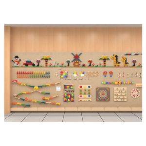 Mur d'intégration sensorielle pour salles <span class=keywords><strong>de</strong></span> thérapie : conçu avec des textures apaisantes et des activités pour soutenir les enfants ayant des besoins spéciaux. - Product Image 1