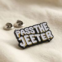 Épinglette en émail personnalisée, moulée sous pression en alliage de zinc, avec logo ou lettre amusante, idéale pour sacs à dos, vestes et collectionneurs