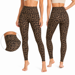 Women's High Waisted Solid <b>Yoga</b> <b>Leggings</b> Tummy Control Soft Stretch Slim Fit Breathable Quick Dry Workout Pants Sports Jogging - Product Image 1