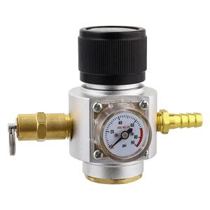 0-90 PSI Soda <span class=keywords><strong>Bouteille</strong></span> CO2 Mini Régulateur De <span class=keywords><strong>Gaz</strong></span> avec Soupape de décharge T21 * 4 Homebrew De Distribution De Bière - Product Image 3