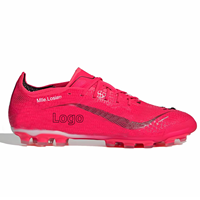 Chaussures de football de qualité supérieure de Chine Nouveau design à crampons pour l'été et l'hiver Chaussures de football à talons bas