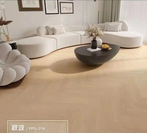 Özelleştirilebilir SPC döşeme aşınmaya dayanıklı kaymaz Modern otel kapalı beton görünüm