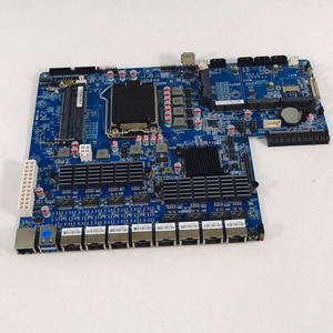 <span class=keywords><strong>Wifi</strong></span> OEM ODM personalizado al por mayor C236 Intel 6/7/8/9th Gen Intel Celeron Pentium Core I3/i5/i7 placa base 8 * i20 Puerto Lan enrutador VPN - Product Image 4