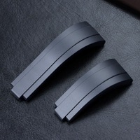 Bracelet de montre en caoutchouc TPU de haute qualité, fermoirs coulissants, résistant à la transpiration, pour RoleXs Submarines Daytonas Oysterr, bracelet de montre réglable 20 21 mm