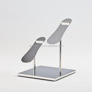 Support d'affichage pour <span class=keywords><strong>chaussures</strong></span> à talons hauts en acier inoxydable avec surface miroir pour magasin de <span class=keywords><strong>chaussures</strong></span> ou boutique - Product Image 3