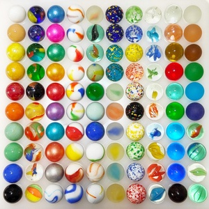 High Quality Handmade Colorful Transparent Glass Beads 16mm Round Balls for 2-14 <b>Years</b> <b>Old</b> Home Decoration - Product Image 5