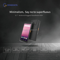 Terminal portable industriel robuste Dingdata E60H, écran 6 pouces, Android 11, IP67, NFC, lecteur de codes-barres 2D, RFID, 4 Go de RAM, 64 Go de ROM, pour entrepôt