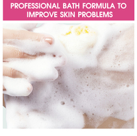 Mousse de bain à base de plantes de marque privée OEM Gel douche moussant pour le corps à l'acaride biologique avec ingrédients hydratants et parfumés
