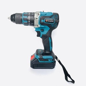 20V Rechargeable Lithium Battery Portable Brushless Impact Drill <b>Kits</b> 13mm 120N.m Set - Product Image 2