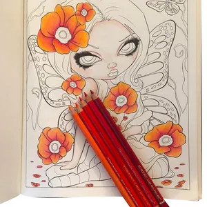 Custom Printed Sticker Coloring Books for Children Easy-to-Tear Photobook Paintings on Fancy Paper Brochures