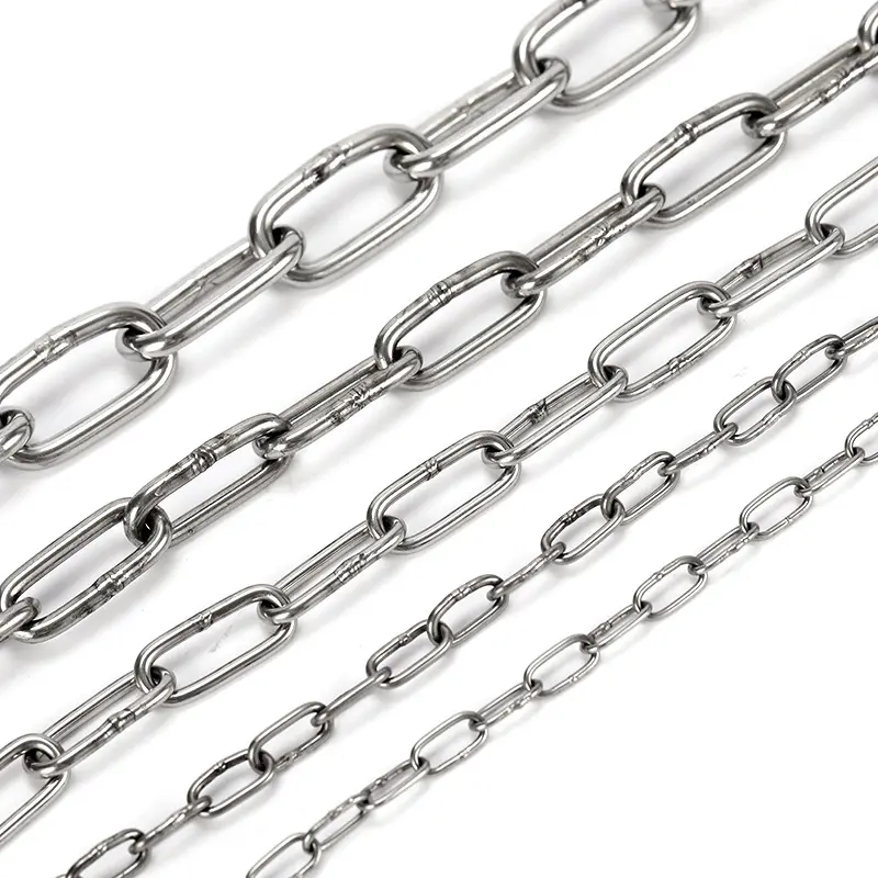 Factory Price 316 304 Din763 Welded Long Link Chain