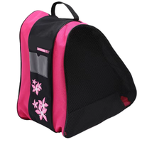 Sac de transport pour patins à roulettes de sport en plein air avec logo personnalisé, design souple et bandoulière pour l'entraînement au patinage