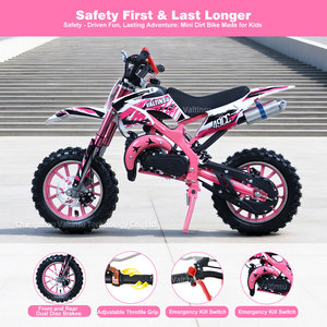 Mini moto tout-terrain 2 temps à essence, 49cc, autonomie 30 km, pour enfants, directement de l'usine - Product Image 5