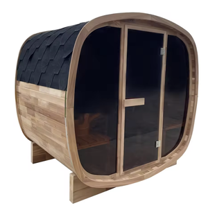 10% de Descuento en Sauna de Vapor Cuadrada de Bajo Consumo para Mejorar la Circulación, Sauna Relajante de Cedro Rojo para Recuperación Post-Entrenamiento - Product Image 4