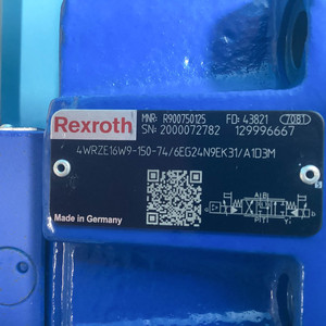Régulateur proportionnel professionnel de haute qualité 4WRZE16W9-150-7X/6EG24N9EK31 R900750125 pour système hydraulique industriel - Product Image 5