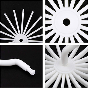 LINDON 20 후크 플라스틱 옷걸이 360 도 회전 스카프 랙 벨트 넥타이 걸이 주최자 - Product Image 3