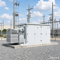 Subestación Prefabricada Tipo Caja China, Unidad de Distribución de Transformadores para Exteriores 200A/100A 10kV/36kV Personalizable