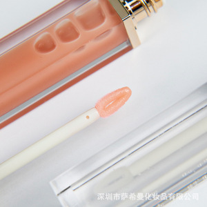 Huile à lèvres nourrissante Private Label Fat Oil Lip Glow, grand applicateur, huile à lèvres décolorée, beurre repulpant, gloss à lèvres blanc, marque blanche, gloss à lèvres d'hiver - Product Image 4