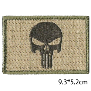 Chiến thuật hình chữ nhật cờ thêu vá tùy chỉnh móc và vòng lặp các bản vá lỗi cho quần áo và mũ - Product Image 4