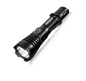 NS28 Zoom USB Rechargableable Powerful Aluminium Torch Led Lamp Waterproof 2000 Lumens Tactical Torch Light Flashlight