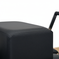 Banc de Pilates pliable en bois de chêne MJD W25 - 3-en-1, multifonctionnel, portable, durable et écologique, équipement de studio de Pilates