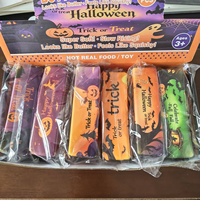 Jouet Squishy Halloween en forme de beurre, doux, à remontée lente, anti-stress, à presser, pour fête de la Toussaint
