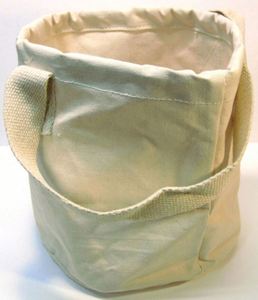 Hot Sales High Quality Cotton <b>Canvas</b> <b>Bag</b> Bucket Custom Fashion <b>Large</b> Capacity Tote <b>Bag</b> Storage Drawstring Bucket <b>Bag</b> - Product Image 3