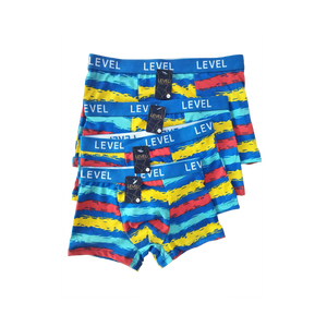 Schattige Stijl Mid-Rise Kinderboxerondergoed Zacht En Comfortabel Jongensslip Met Cartoonprint - Product Image 1