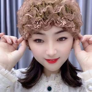 Ethnic women's headscarf without pearls, cotton headscarf, shawl, scarf, Muslim-friendly hat - Product Image 1