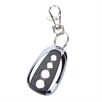 Télécommande universelle de garage, duplicateur de code à code tournant, métal, 4 boutons