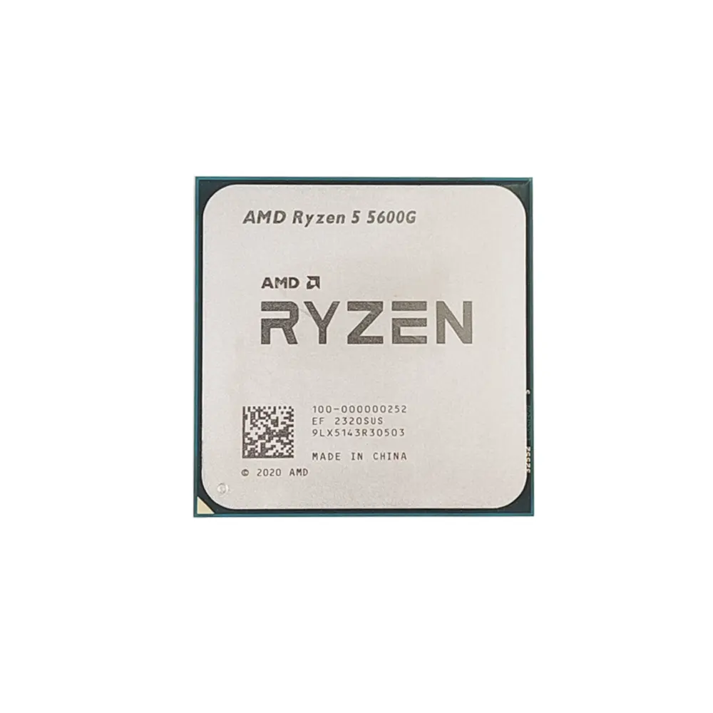 Nuevo AMD Gaming Cpu R5 5600G R 5 Pro 2400G 4650G 3,9 GHZ 6-Core Socket AM4 Procesador R5 5600G para computadora de escritorio