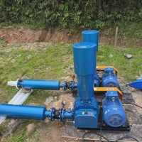 Pisciculture pisciculture étang compresseur d'air crevettes Turbine aérateurs racines Type souffleur d'air pour l'aquaculture