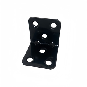 Équerre d'angle en acier laminé à froid zingué 30 mm en forme de L pour support d'étagère de placard - Product Image 2