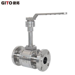 Vanne à boisseau sphérique haute performance CL300 en acier inoxydable pour GNL, à raccord à bride, pour le contrôle basse température et haute pression des milieux eau et gaz - Product Image 1