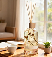 Diffuseur de parfum en verre extra-large de 2500 ml, sans fumée, air frais, série Man Ting Fang, Homeflower