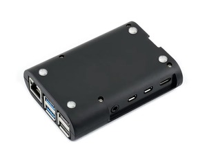 PI4-CASE-D Waveshare - Carcasa negra de ABS para Raspberry Pi 4 con ventilador de refrigeración K773 - Product Image 4