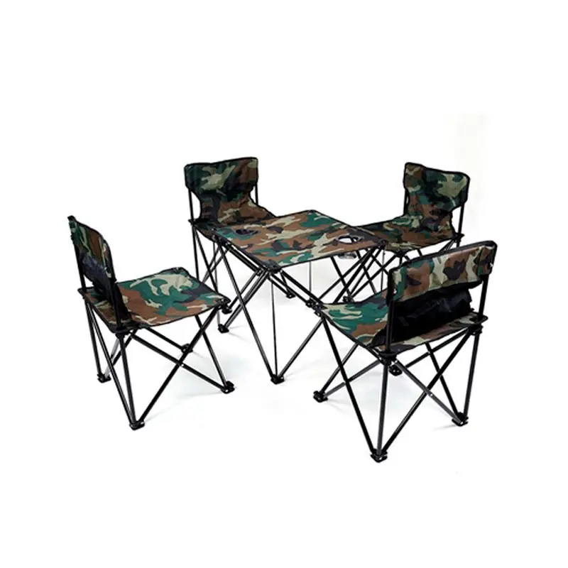 APS007 Outdoor Camping Folding Garden Beach Party Portable Table Chair Set