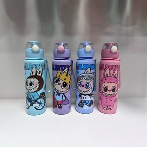 Pulipu Plastic <b>Water</b> <b>Bottle</b> Cartoon Hinged Cap <b>Childrens</b> Portable Travel Cup Bpa Free - Product Image 3