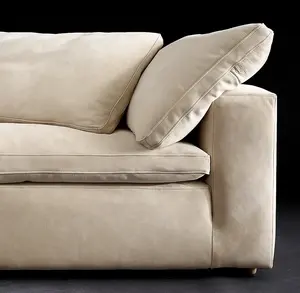彩色沙发套装美式设计组合沙发套装室内客厅家具高品质定制日式转角沙发R64