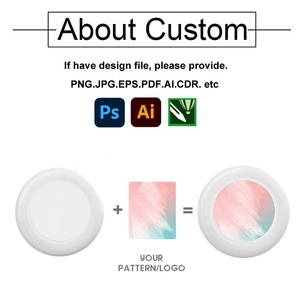 Ý tưởng quà tặng nhà máy biểu tượng tùy chỉnh PE đĩa bay đĩa tròn với logo trống nhựa PET Golf Dog đĩa bay đĩa - Product Image 4