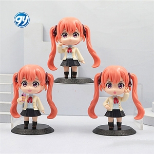 10CM <span class=keywords><strong>Anime</strong></span> un paio di cuculi figura Amano Erika 3 modelli Stand di animazione giocattoli regalo collezione ornamenti decorativi PVC - Product Image 4
