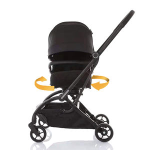 Poussette bidirectionnelle de <span class=keywords><strong>luxe</strong></span> <span class=keywords><strong>360</strong></span> rotation chariot voyage pas cher bébé poussette avec siège de voiture avec sac <span class=keywords><strong>2</strong></span> en 1 landau en alliage d'aluminium - Product Image 4