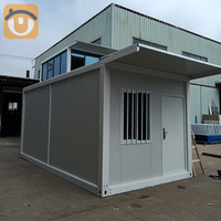 Maison modulaire détachable de 20 pieds maison modulaire de secours préfabriqué Sauvetage d'urgence Maison mobile en conteneur