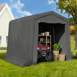 <span class=keywords><strong>Abri</strong></span> <span class=keywords><strong>de</strong></span> rangement portable et étanche pour VTT, tondeuse à gazon et outils <span class=keywords><strong>de</strong></span> <span class=keywords><strong>jardin</strong></span> - Tente <span class=keywords><strong>de</strong></span> carport pliable pour extérieur (<span class=keywords><strong>Stock</strong></span> USA) - Product Image 6