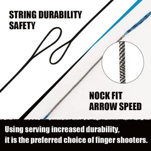 Bắn cung núi cũ mới nhanh chóng chuyến bay tùy chỉnh hợp chất cung chuỗi recurve cung nhanh Chuỗi Cung chuỗi - Product Image 4