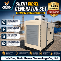Générateur diesel silencieux monophasé ou triphasé de petite taille pour la maison, 10 kVA, 15 kVA, 20 kVA, portable, de secours, 220 V, directement de l'usine
