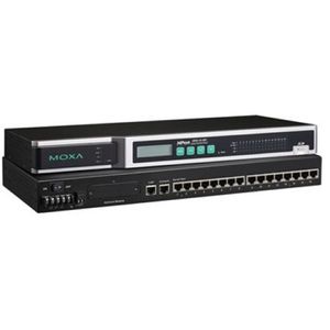 Moxa NPort 6650-16-48V Modèle 64469 Serveur de périphériques série vers Ethernet RS-232 16 ports Module de communication industriel Fabriqué à Taïwan - Product Image 1