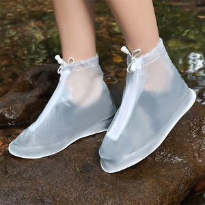 Copriscarpe trasparente impermeabile pieghevole copriscarpe copri protezione trasparente - Product Image 6