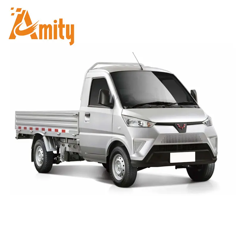 2024 중국 전기 트럭 픽업 판매 Wuling Rongguang화물 전기 밴 판매를 위해 사용되는 미니 전기 픽업 트럭