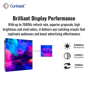 Display LED per Esterni Canbest 2k 4k P1.5 P1.9, Schermo Pubblicitario LED Impermeabile COB 7680hz, Billboard Digitale ad Alta Luminosità 16bit - Product Image 3